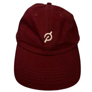 New with tag Peloton Maroon Baseball Cap